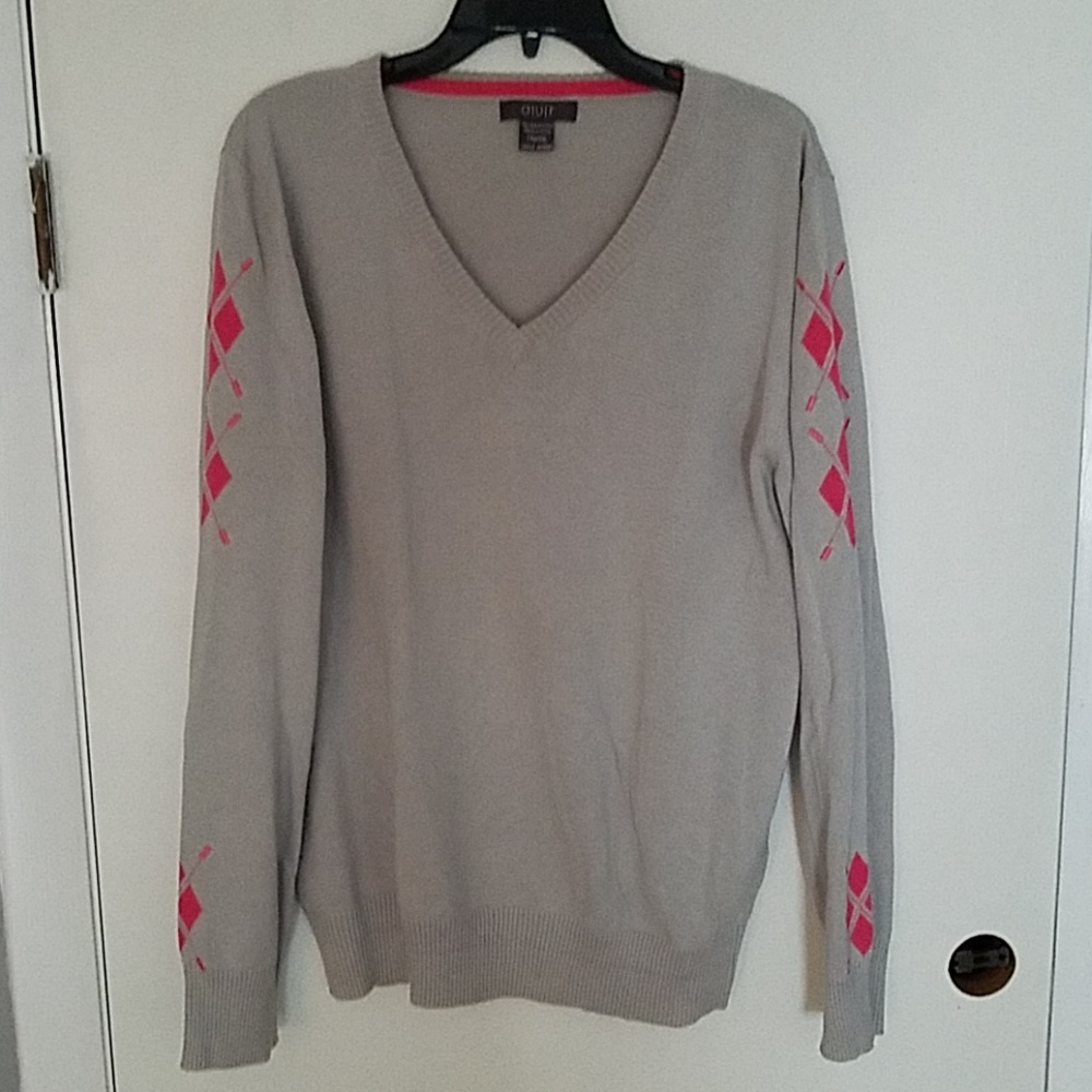 Alulr womens v neck cotton sweater
